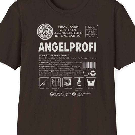 Angel Profi T-Shirt Herren – T-Shirt Designdetail Nahaufnahme – Design Nahaufnahme
