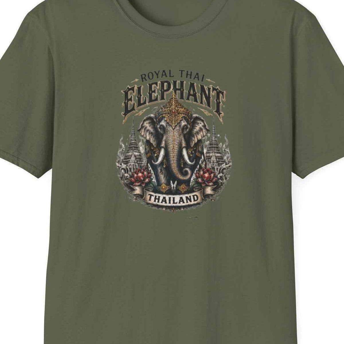 Unisex Softstyle T-Shirt – Design Nahaufnahme