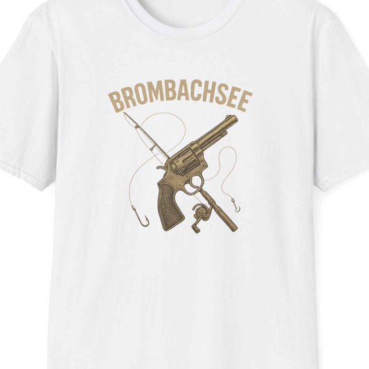 Brombachsee T-Shirt — Angler Geschenk Franken Herren Damen