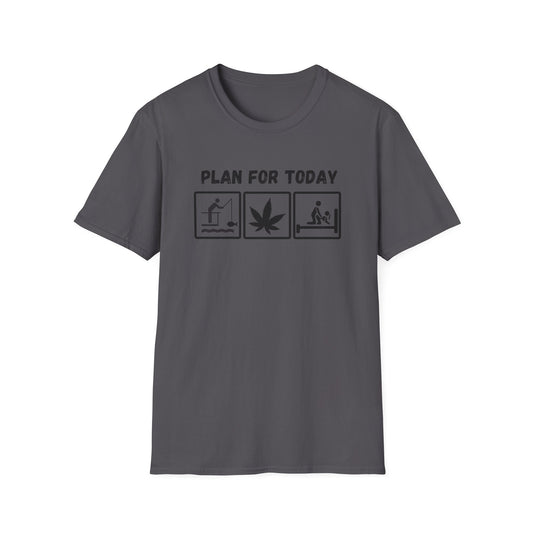 Plan For Today – T-Shirt Designdetail Nahaufnahme