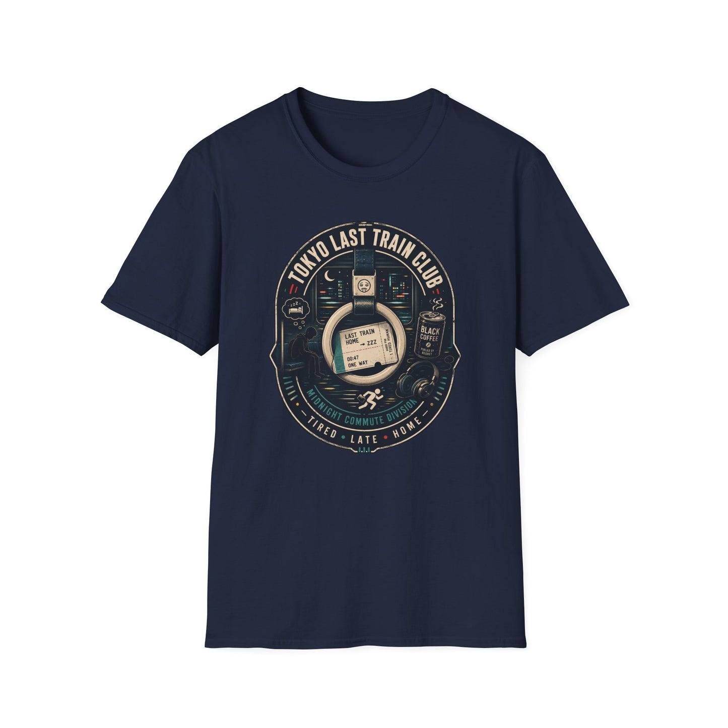 Tokyo Last Train Club T-Shirt Farbvariante Japanese Streetwear