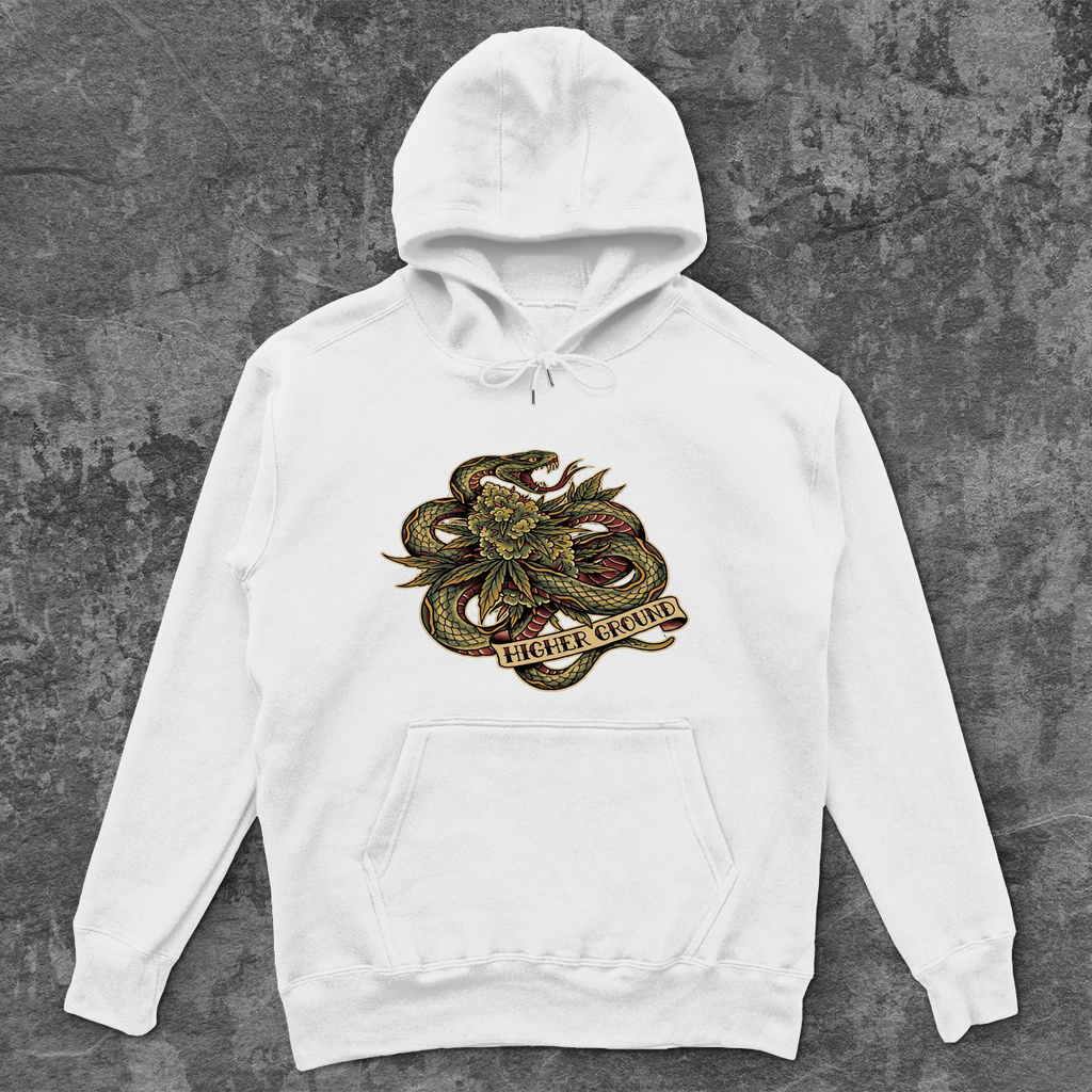 Higher Ground – Unisex Oversize Hoodie | Streetwear Style von Wild Boys – Hoodie Lifestyle-Ansicht