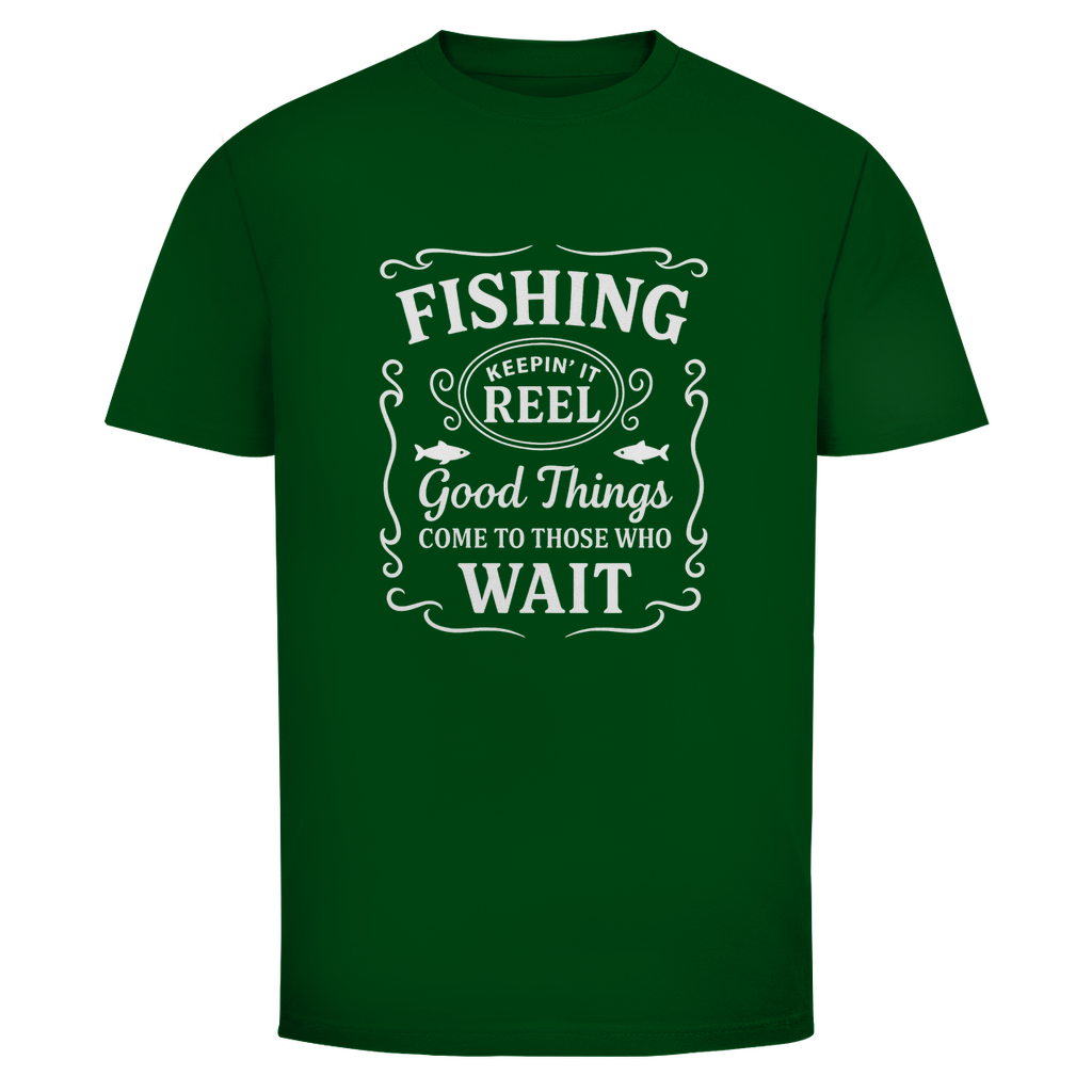 „Fishing Shirt – Keepin’ it Reel | Angler T-Shirt mit Spruch“Fishing Shirt – Keepin’ it Reel | Lustiges Angler T-Shirt | Geschenk für Fischer - Wild Boys Shop