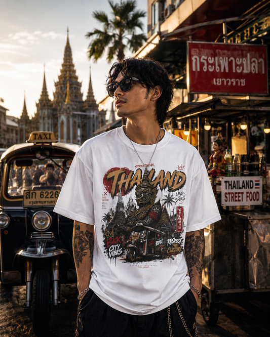 Bangkok Guardian T-Shirt — Thailand Streetwear Style | Wild Boys