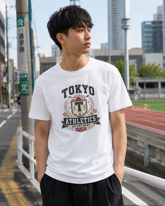 Tokyo Athletics Department Lifestyle Mockup