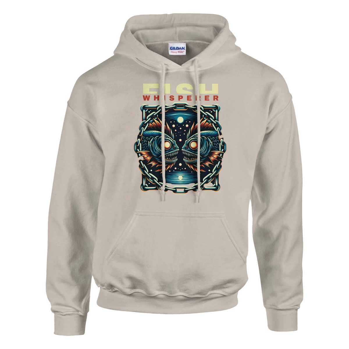 Fish Whisperer Hoodie – Hoodie Rückansicht