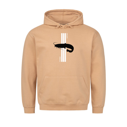 Fishing Catfish – Hoodie Designdetail Nahaufnahme