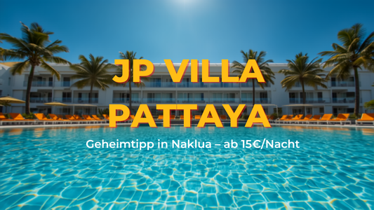 JP Villa Pattaya Hotel Naklua – Pool mit Hotelgebäude, günstiger Geheimtipp in Nord-Pattaya