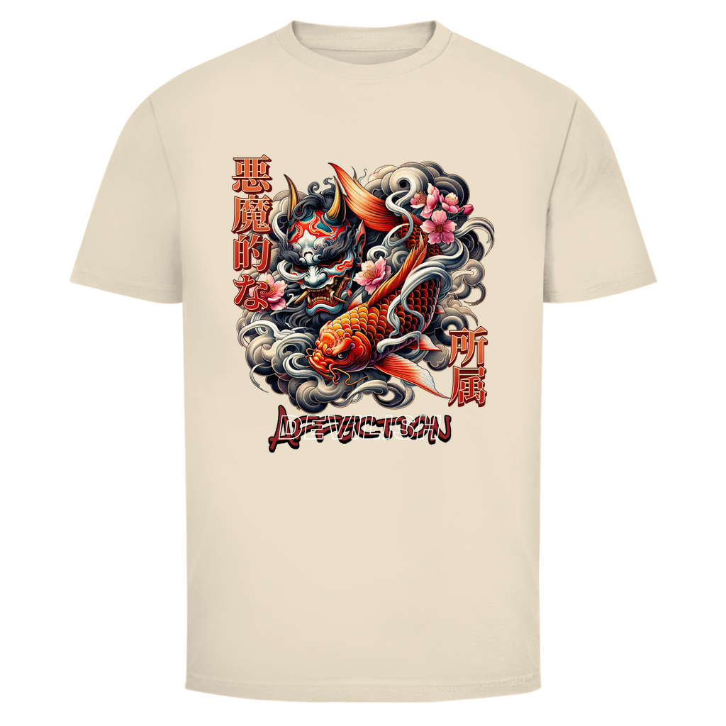DEVILISH Japan Dragon × Koi Streetstyle T-Shirt - Wild Boys Shop
