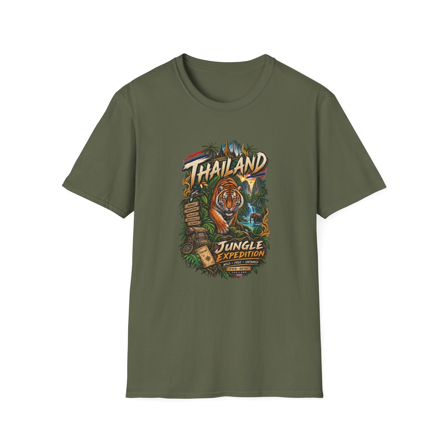 Gildan 64000 Größentabelle Unisex T-Shirt S bis 3XL