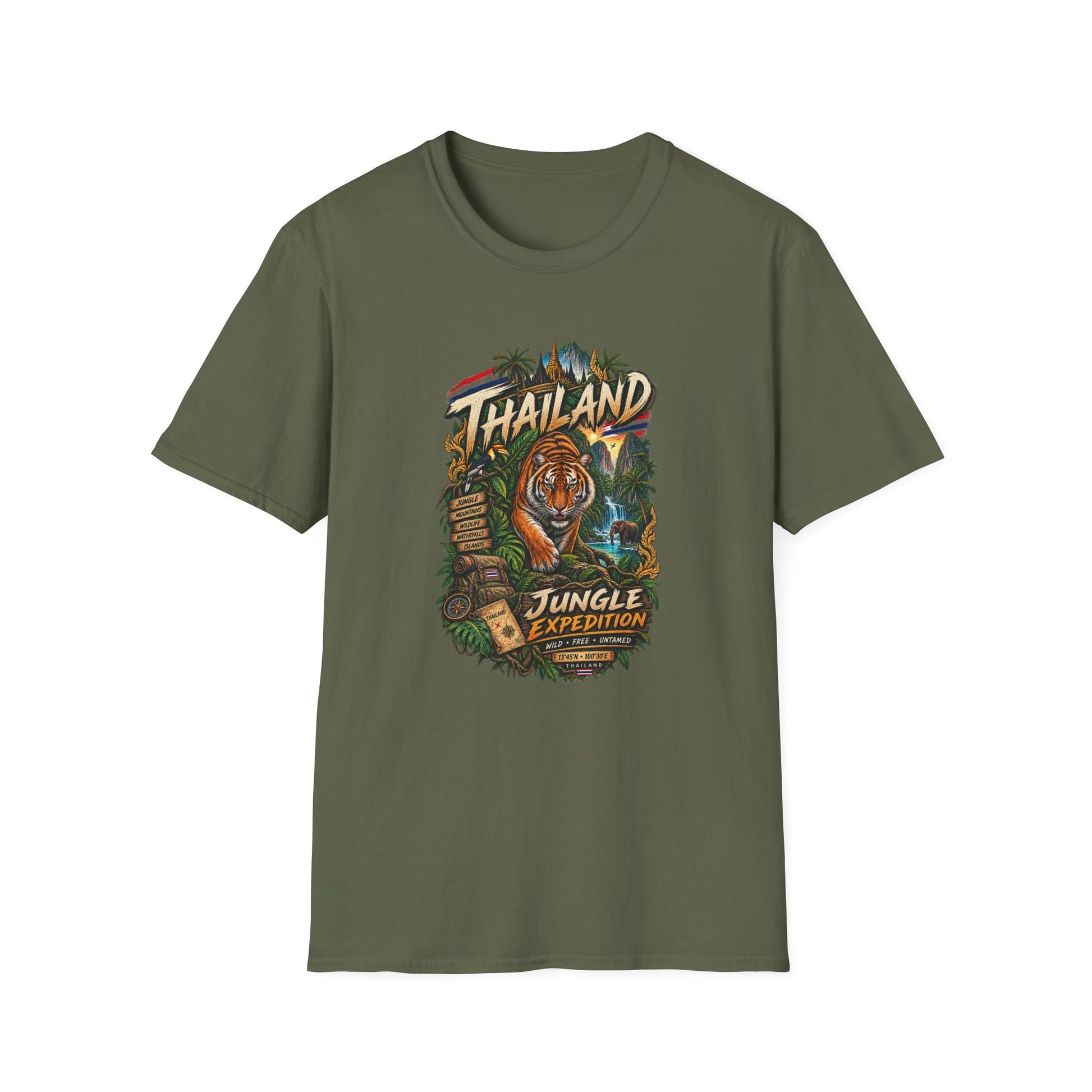 Gildan 64000 Größentabelle Unisex T-Shirt S bis 3XL