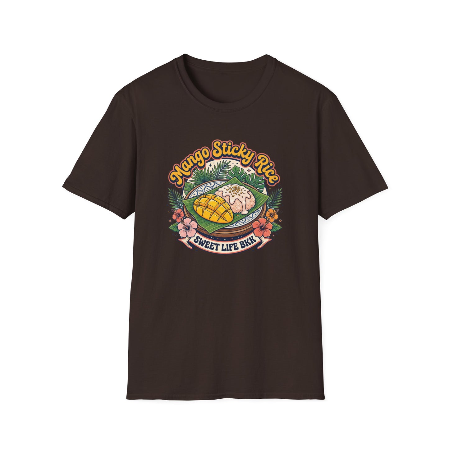 Mango Sticky Rice T-Shirt Rückansicht Thai Streetwear Unisex