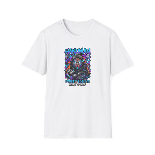 Hanuman T-Shirt weiß — Urban Streetwear Graffiti Design Geschenk