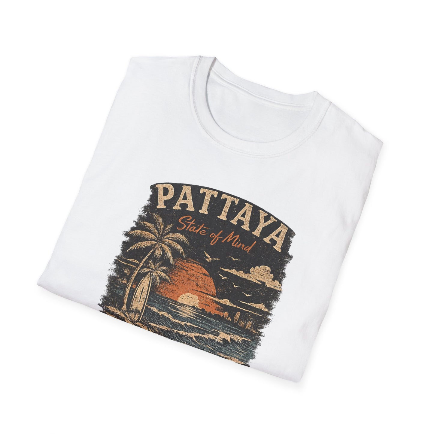 Pattaya Shirt Dark Heather — Thailand Streetwear Unisex