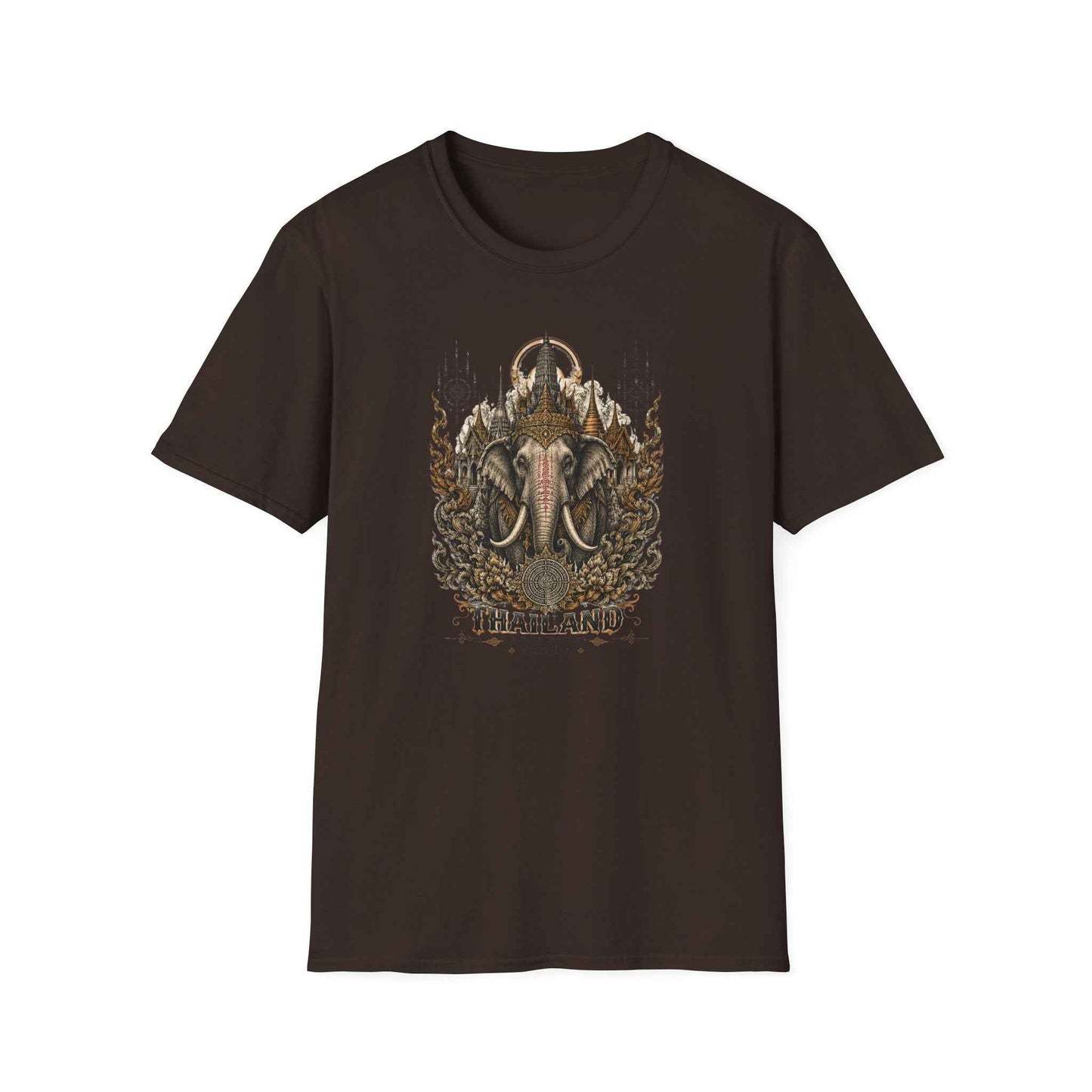 Thailand Elefant T-Shirt — Land of Heritage Thai Streetwear Grafik Tee