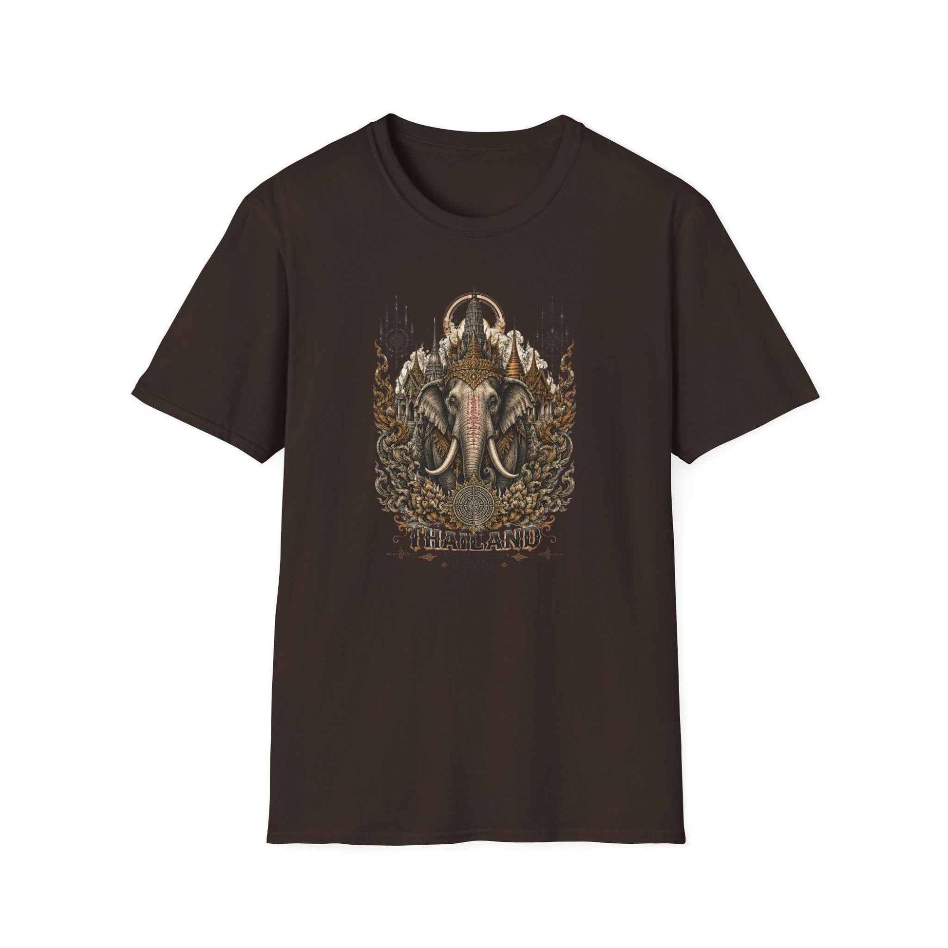 Thailand Elefant T-Shirt — Land of Heritage Thai Streetwear Grafik Tee