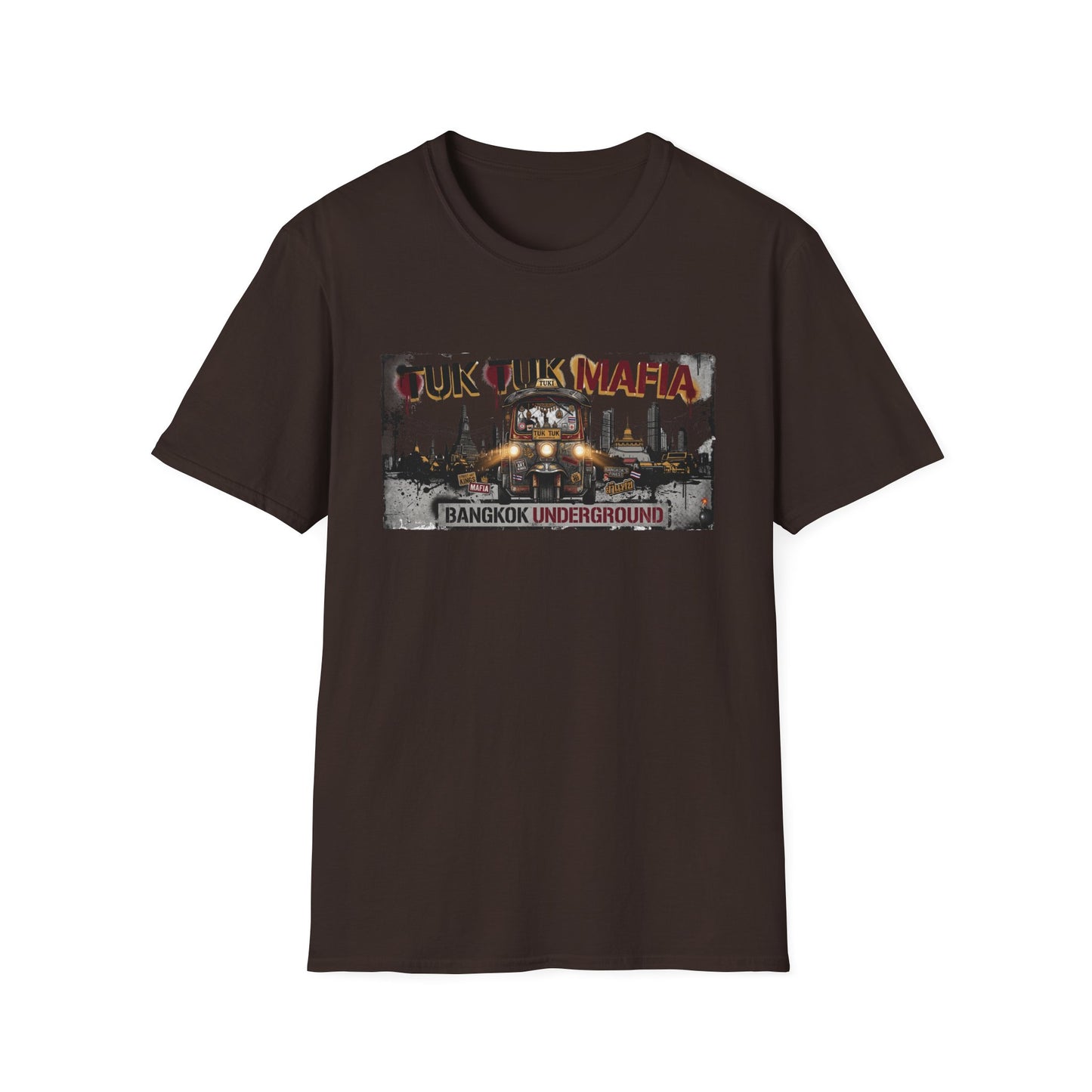 Tuk Tuk Mafia T-Shirt — Bangkok Underground Streetwear – T-Shirt Lifestyle-Ansicht