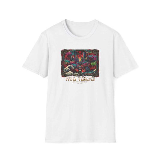 Tokyo Graffiti T-Shirt – Japanese Streetwear Wave Motiv Herren Damen