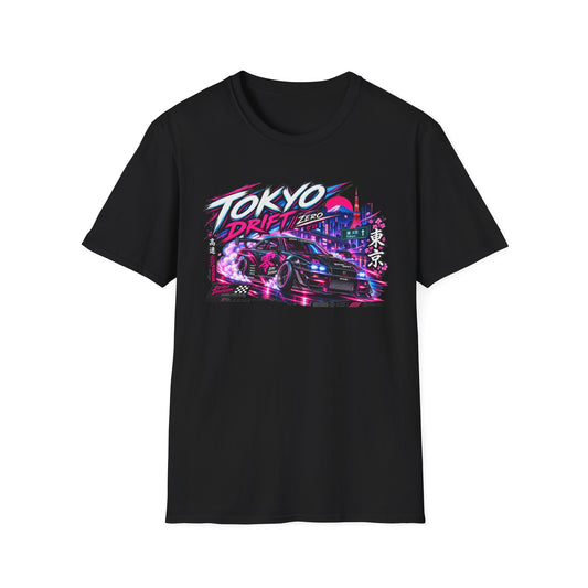 Tokyo Drift T-Shirt schwarz — JDM Racing Car Graphic Tee Geschenk