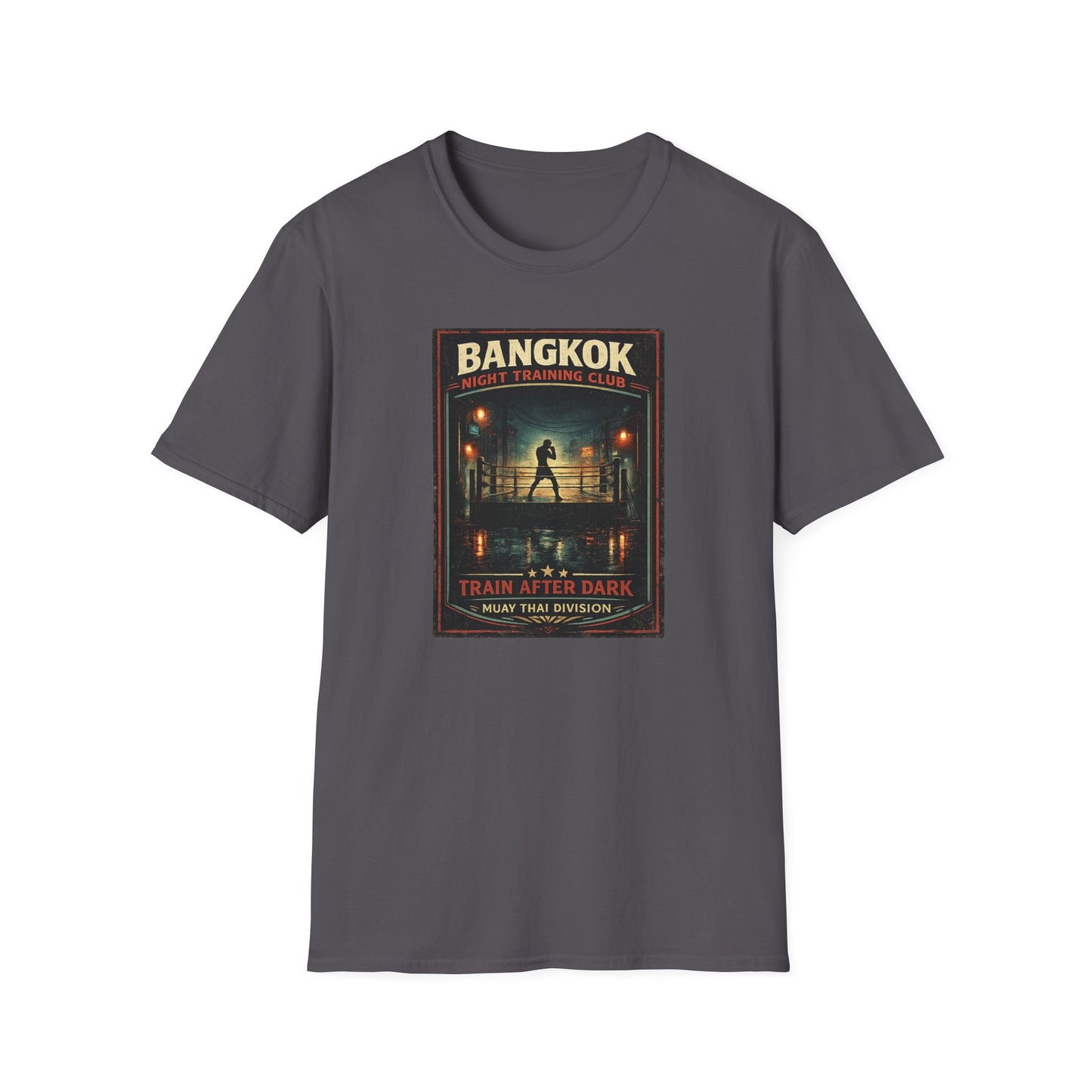 Bangkok Night Training Club T-Shirt Rückansicht Muay Thai Streetwear