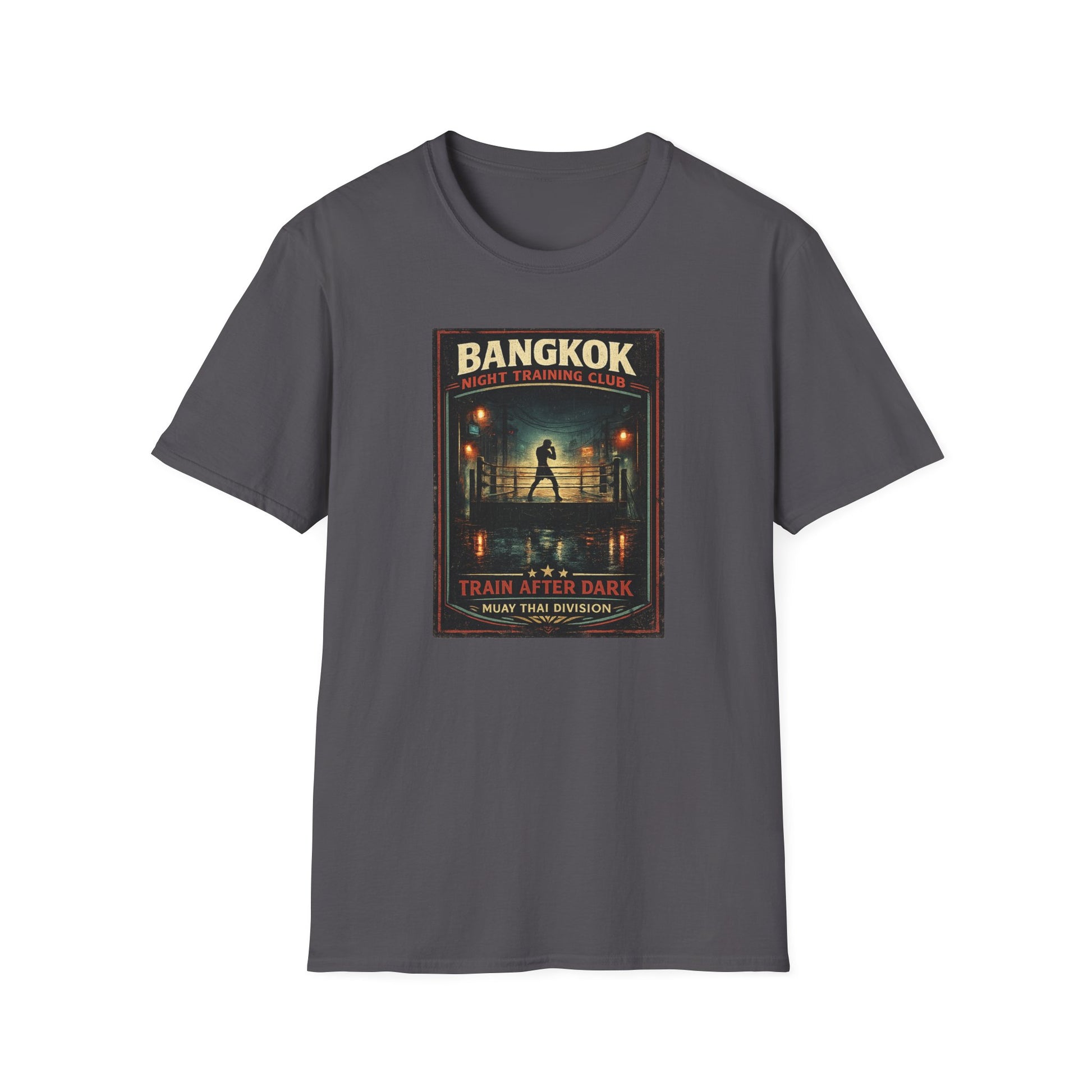 Bangkok Night Training Club T-Shirt Rückansicht Muay Thai Streetwear