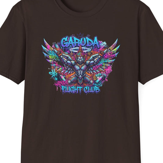 Dark Chocolate Garuda T-Shirt – Design Nahaufnahme