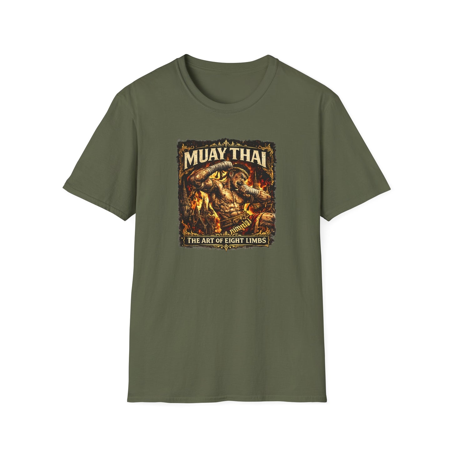 Muay Thai T-Shirt Rückansicht – Thai Streetwear