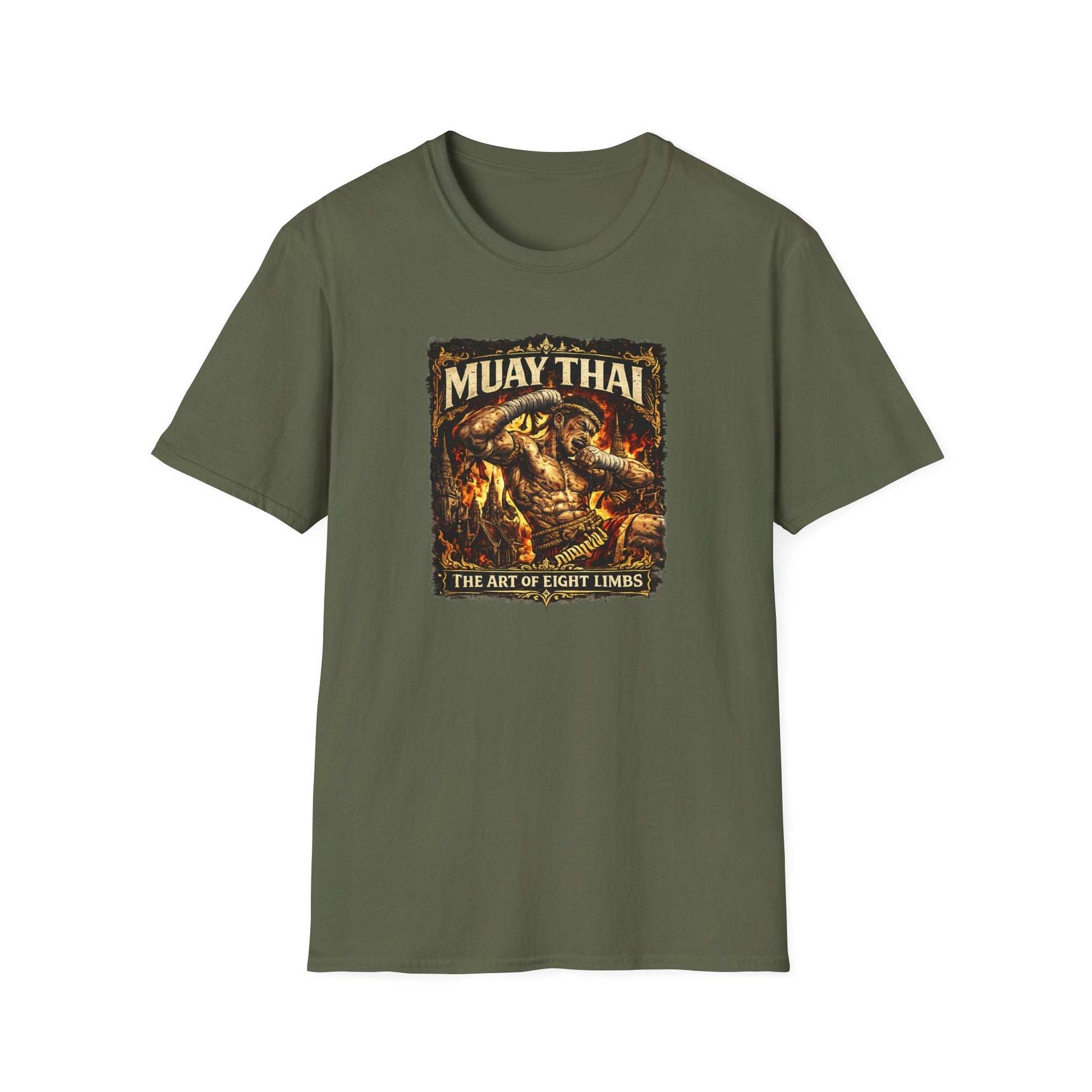 Muay Thai T-Shirt Rückansicht – Thai Streetwear