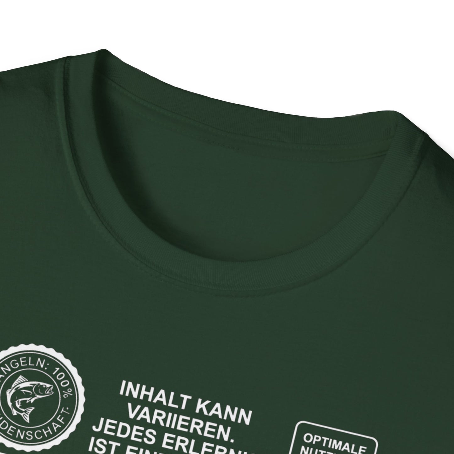 Angler T-Shirt Herren · Wirkstoff-Erklärung – Lustiges Angel-Statement Tee | Wild Boys Fishing