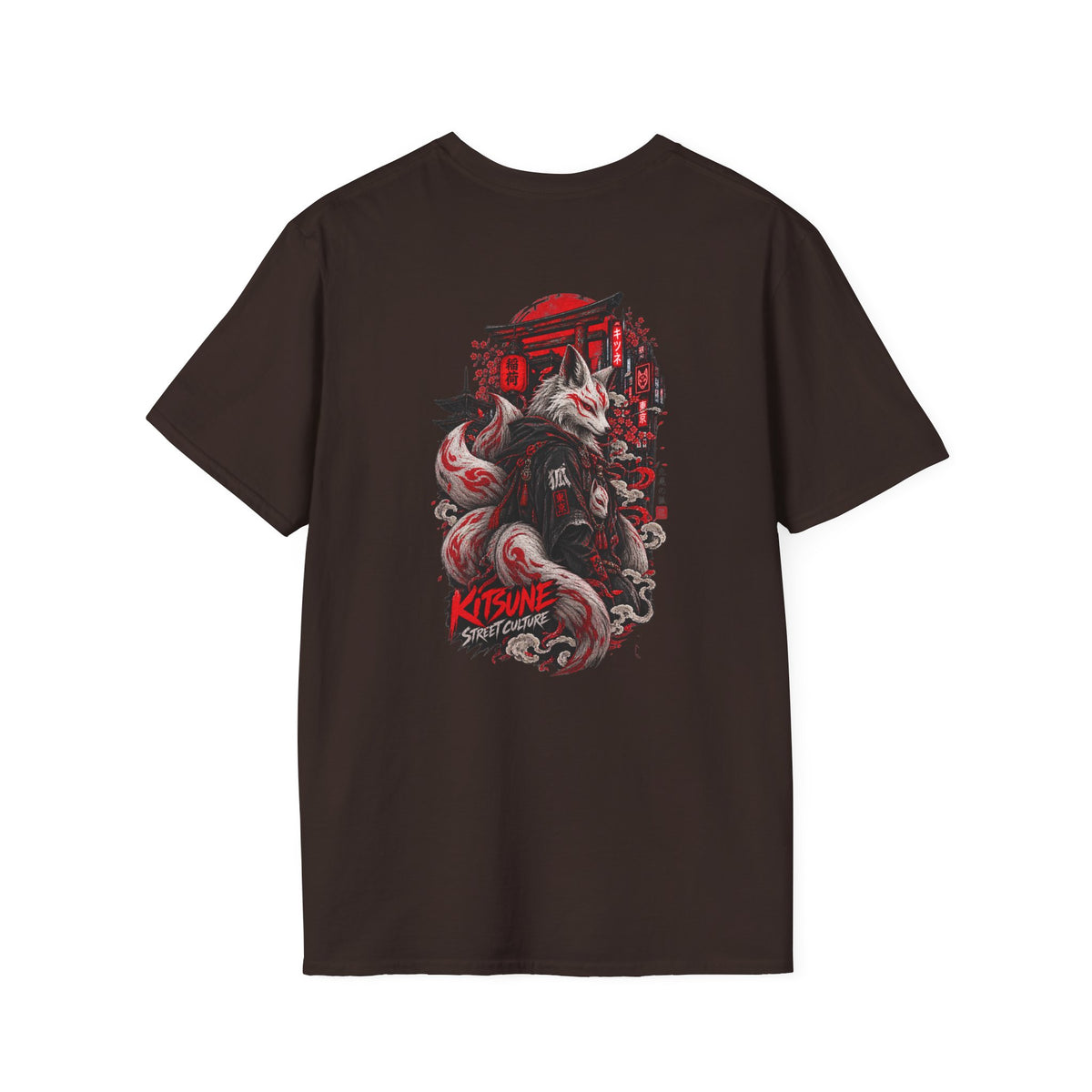 Kitsune Street Culture T-Shirt – Japanese Streetwear Fuchsgeist Ansicht