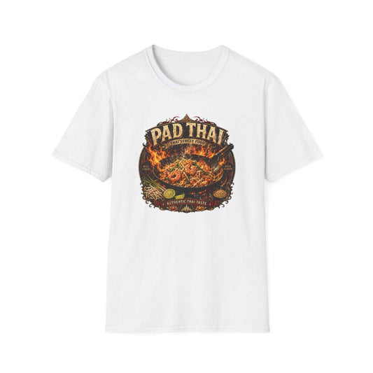 Pad Thai T-Shirt — Wok Fired Thai Street Food, Scharfe Asian Streetwear Herren Damen