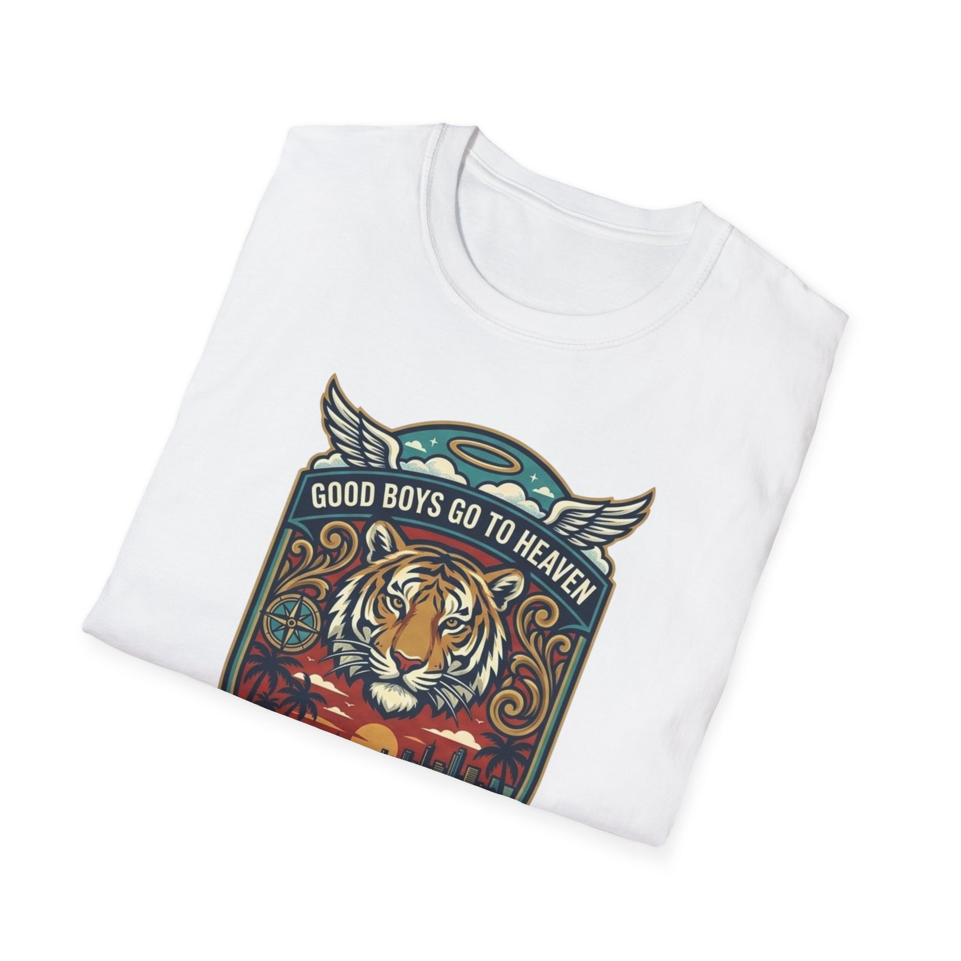 Bad Boys Pattaya Designdetail Tiger Thailand Artwork Streetwear Nahaufnahme