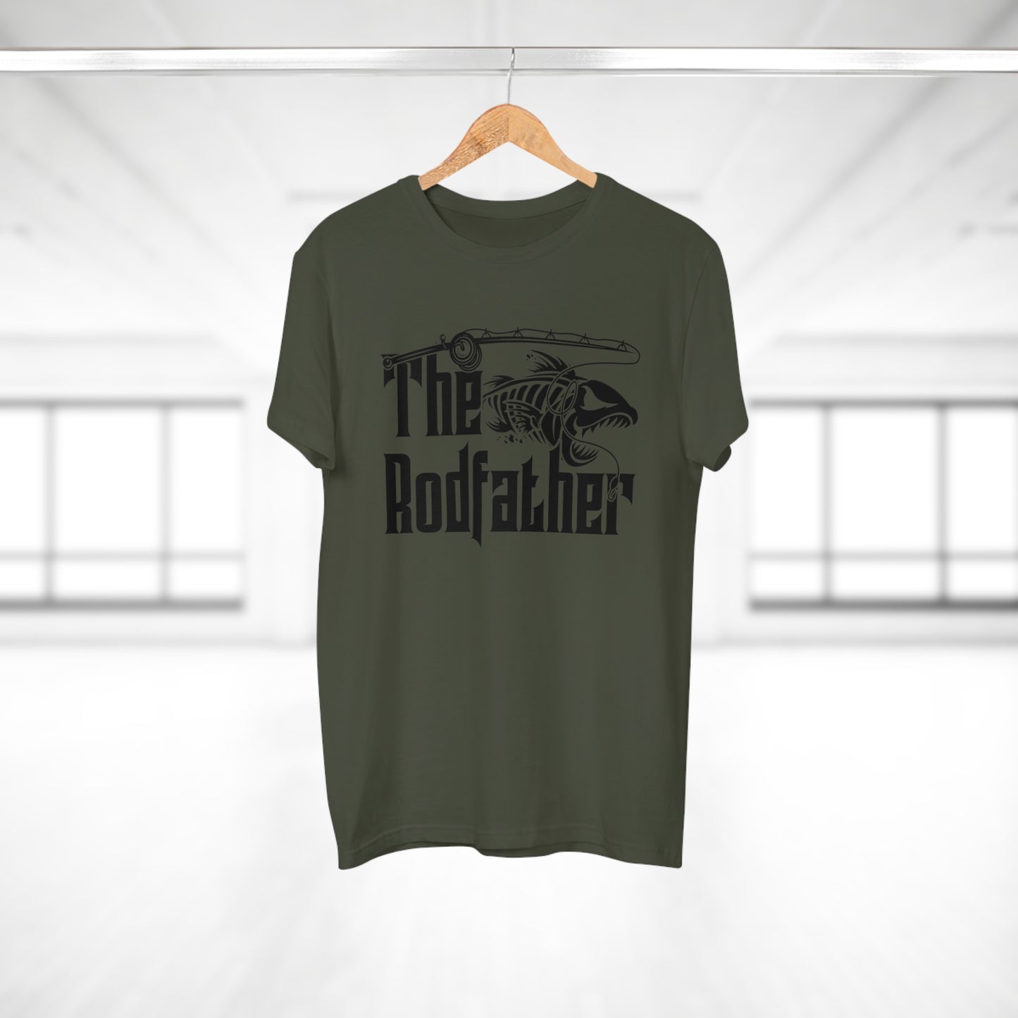 The Rodfather – Lustiges Angler T-Shirt | Der Rutenvater Parodie Shirt - Wild Boys Shop