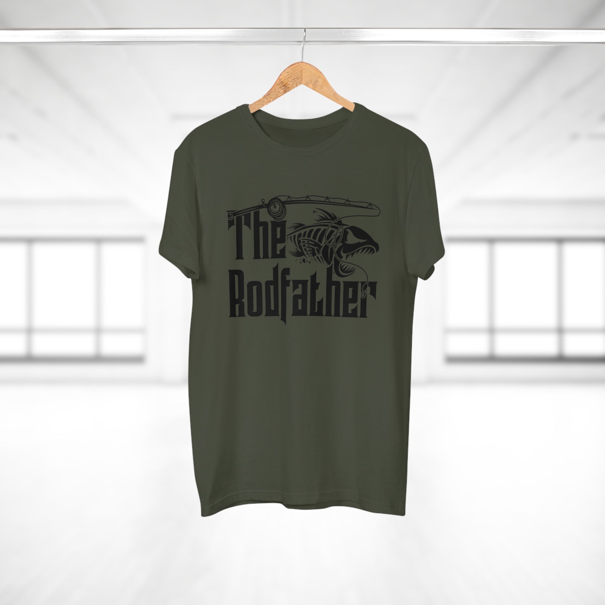 The Rodfather – Lustiges Angler T-Shirt | Der Rutenvater Parodie Shirt - Wild Boys Shop