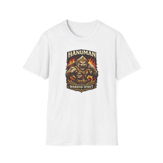 Hanuman Warrior Spirit T-Shirt — Thai Mythologie Streetwear Herren Damen