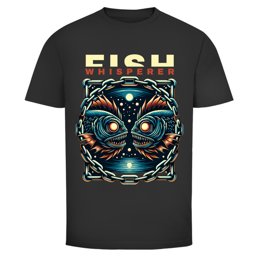 Fish Whisperer – Premium Angler T-Shirt für echte Fischer - Wild Boys Shop