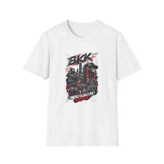 BKK Underground T-Shirt – Bangkok Streetwear Skyline Graphic Tee Herren Damen Unisex