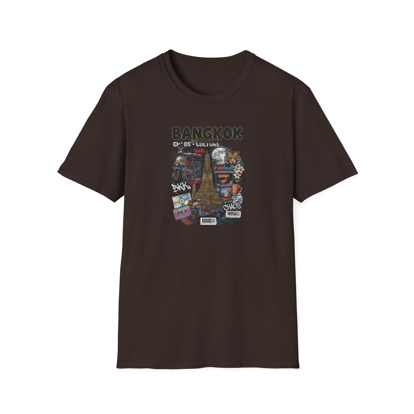 Bangkok Chaos Culture Night T-Shirt Rueckansicht — Bangkok Streetwear
