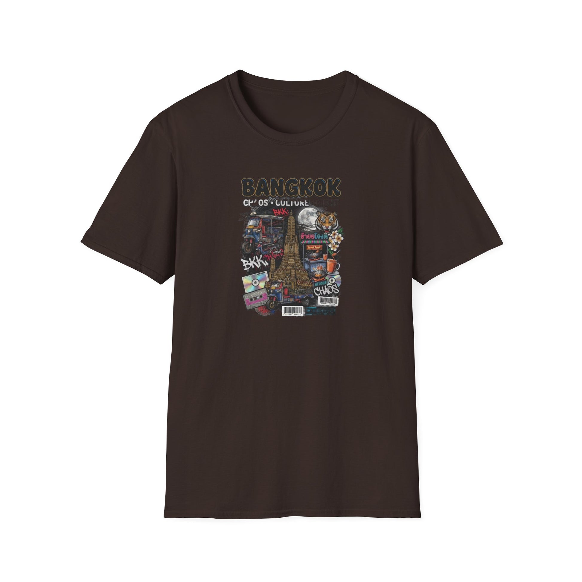 Bangkok Chaos Culture Night T-Shirt Rueckansicht — Bangkok Streetwear