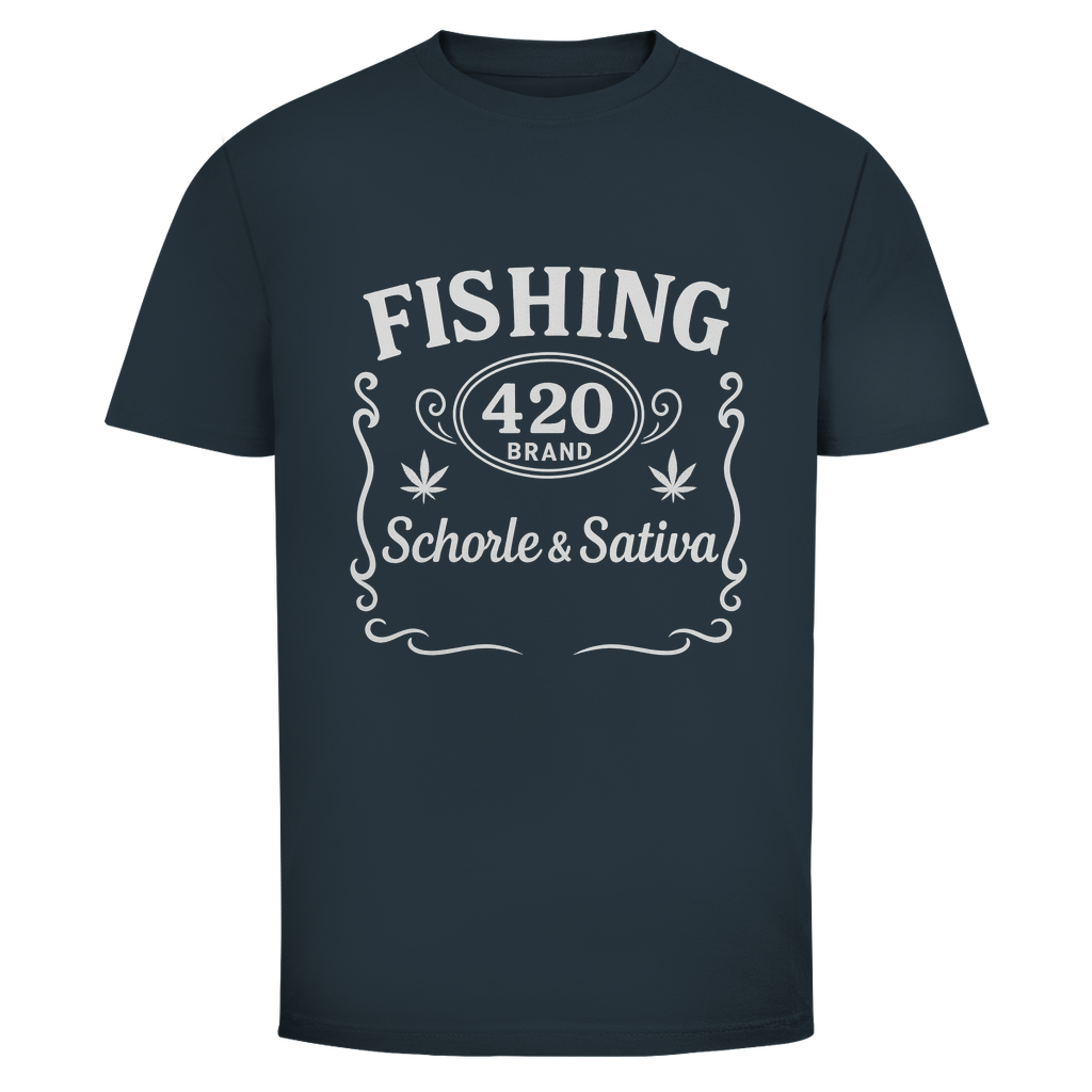 Fishing 420 Shirt – Schorle & Sativa Angler T-Shirt - Wild Boys Shop