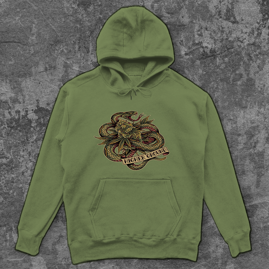 Higher Ground – Unisex Oversize Hoodie | Streetwear Style von Wild Boys – Hoodie Größentabelle
