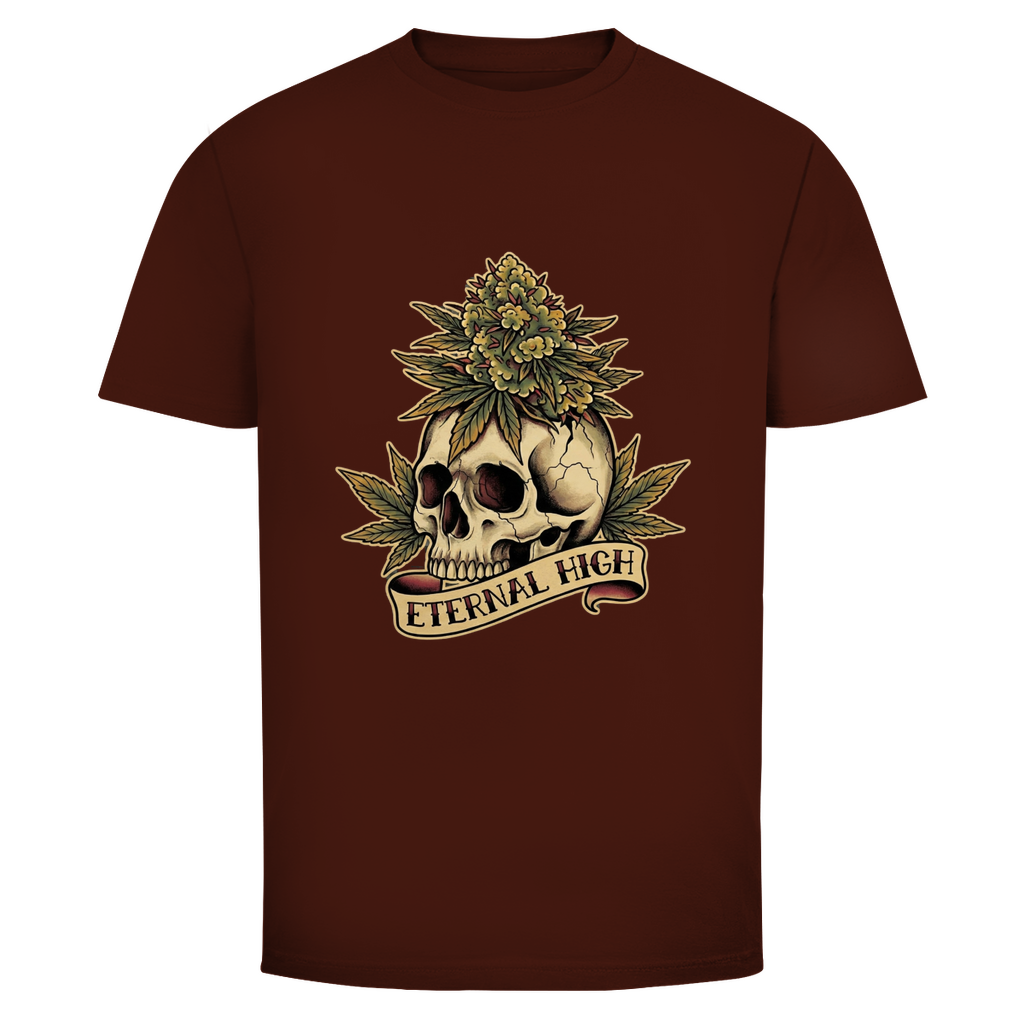 Higher Ground – Streetwear T-Shirt für Männer | Wild Boys Fishing Style – T-Shirt Lifestyle-Ansicht