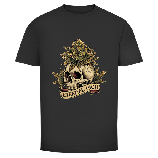 Higher Ground – Streetwear T-Shirt für Männer | Wild Boys Fishing Style – T-Shirt Frontansicht