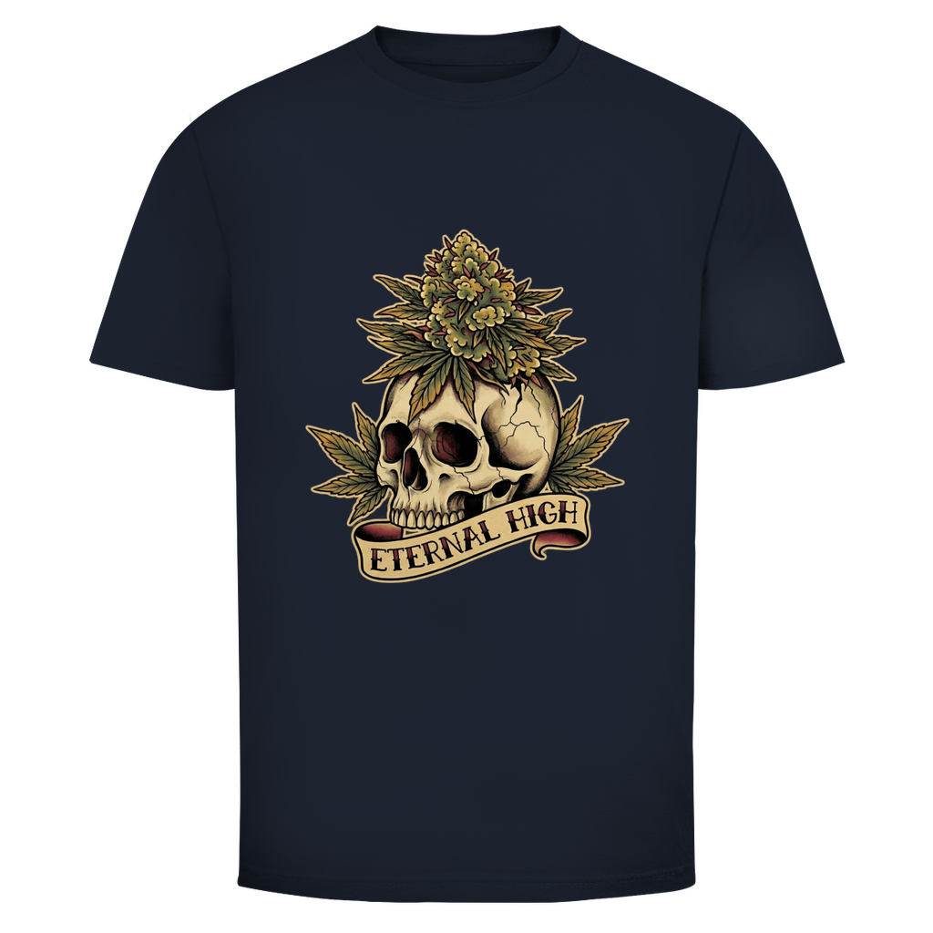 Higher Ground – Streetwear T-Shirt für Männer | Wild Boys Fishing Style – T-Shirt Rückansicht