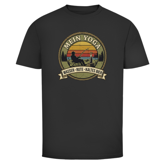 Mein Yoga Wasser Rute kaltes Bier | Angler Shirt - Wild Boys Shop