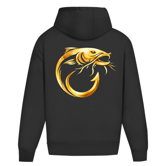 Waller Catfish Gold Edition – Oversize Hoodie Ohne Kordel