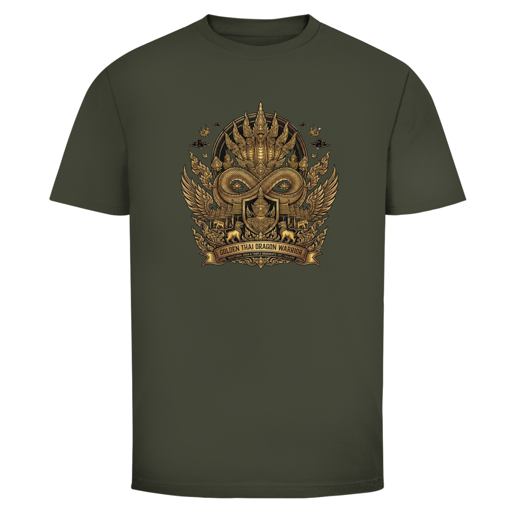 Golden Dragon Warrior T-Shirt – Thailand – T-Shirt Ansicht 6