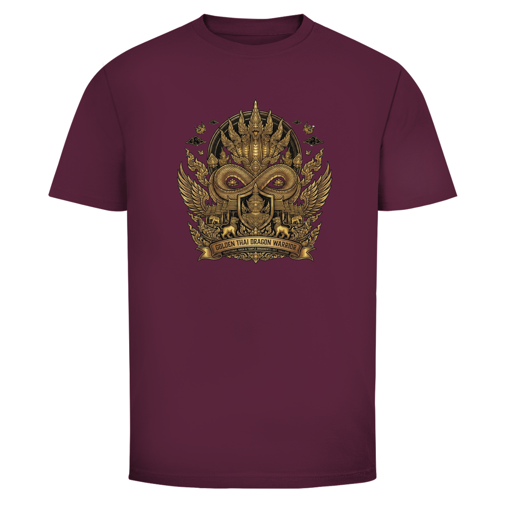 Golden Dragon Warrior T-Shirt – Thailand – T-Shirt Ansicht 7