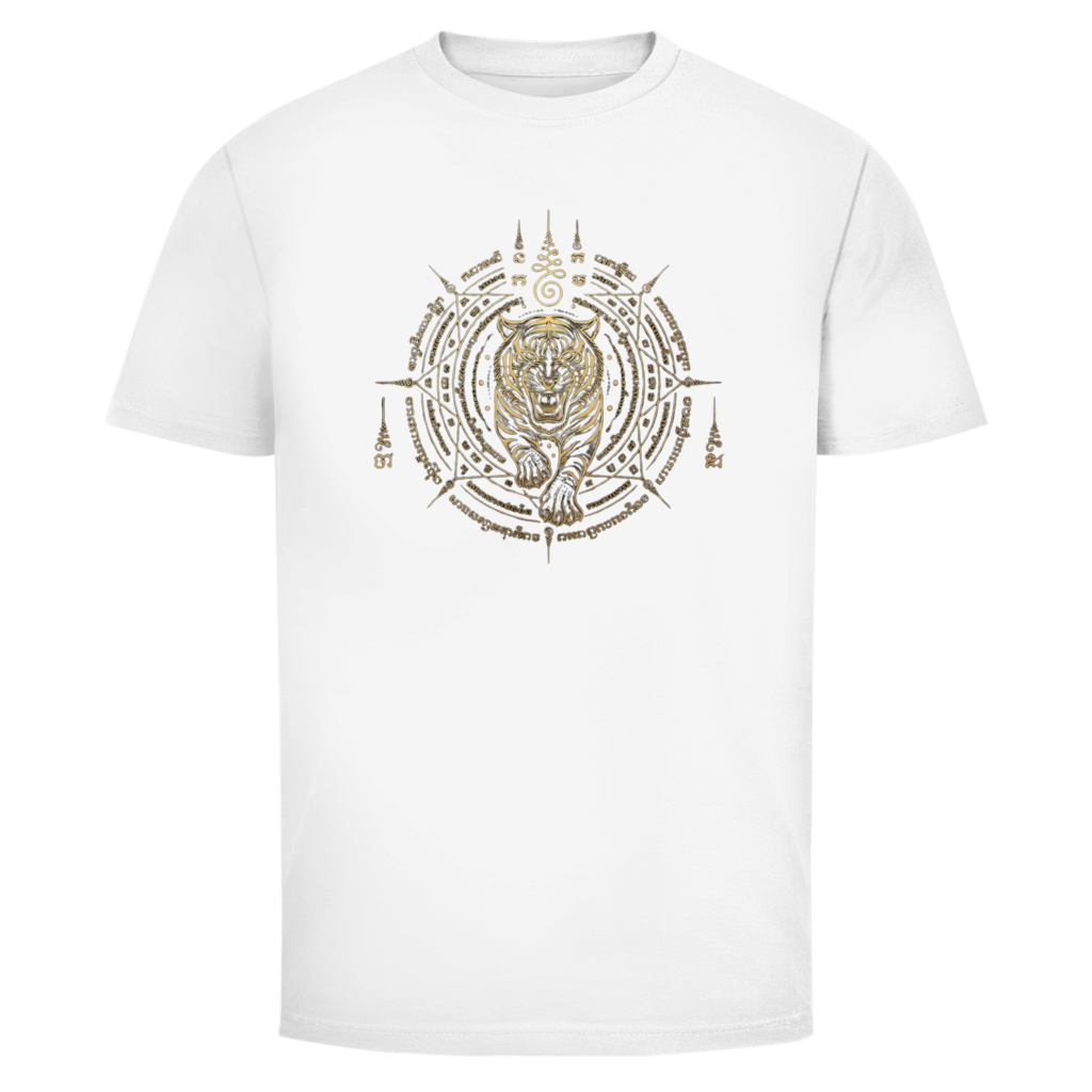 Golden Owl Mandala T-Shirt – Thailand – T-Shirt Lifestyle-Ansicht
