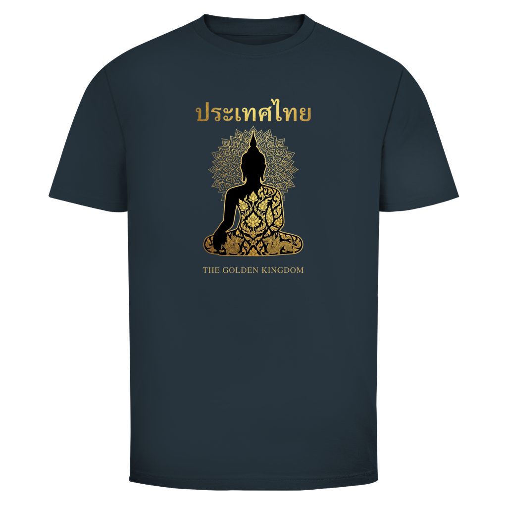 Buddha T-Shirt — Golden Kingdom Thailand Spiritual Graphic Tee | Buddhistisches Geschenk – T-Shirt Ansicht 6